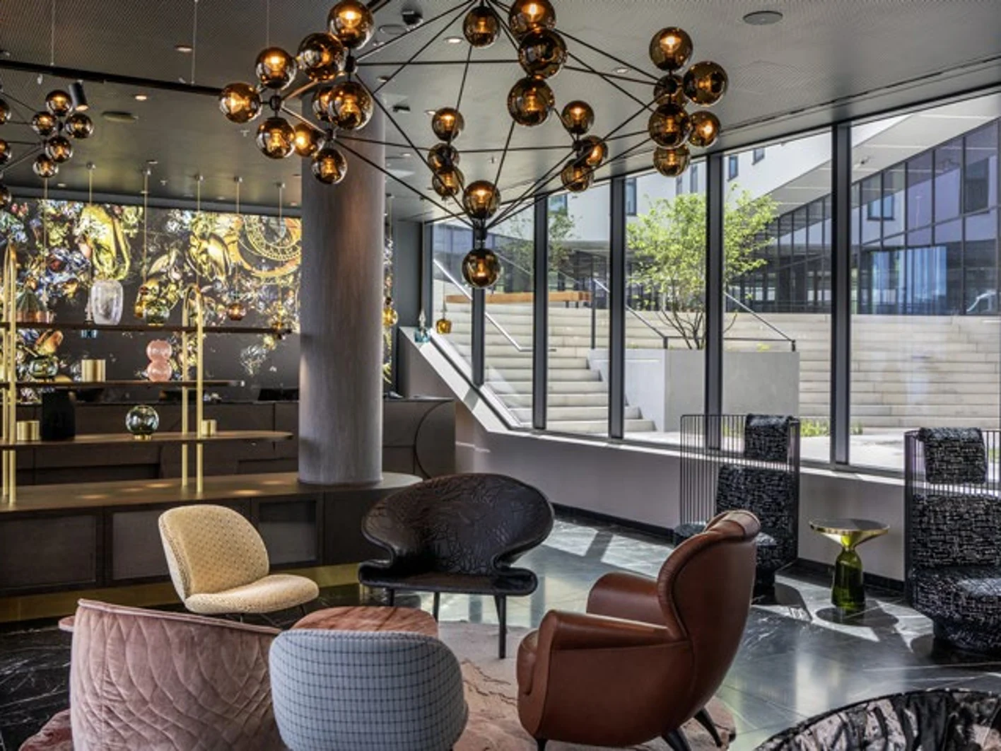 Motel One loby - Prague