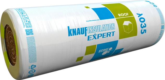Knauf - EXPERT Isolatie rol zonder bekleding 035 - Expert LRR035