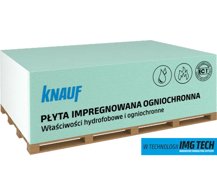 Knauf - Knauf Płyta impregnowana ogniochronna HF13 - Płyta Impregnowana Ogniochronna IMG
