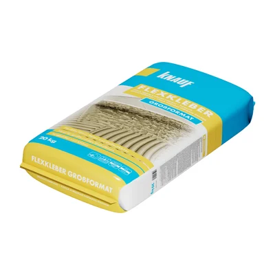 Knauf - Lepilo Flexkleber za ploščice večjih formatov - FlexkleberGroßformat_735965_20kg_00657494_01.jpg
