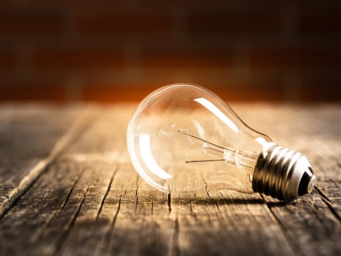 Classic light bulb