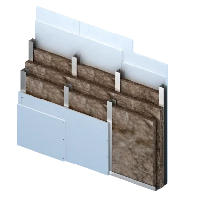 Knauf - Mineral Wool 35 (MW 35) - Scheidingswand_Acoustifit