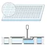 Knauf - Contur Tangent S24 12,5 - Lochung Tangent-Contur-D