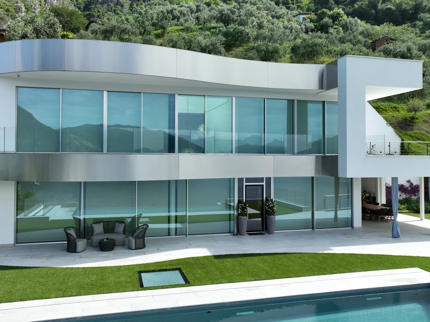 Villa sul lago di Iseo lavori finiti 19