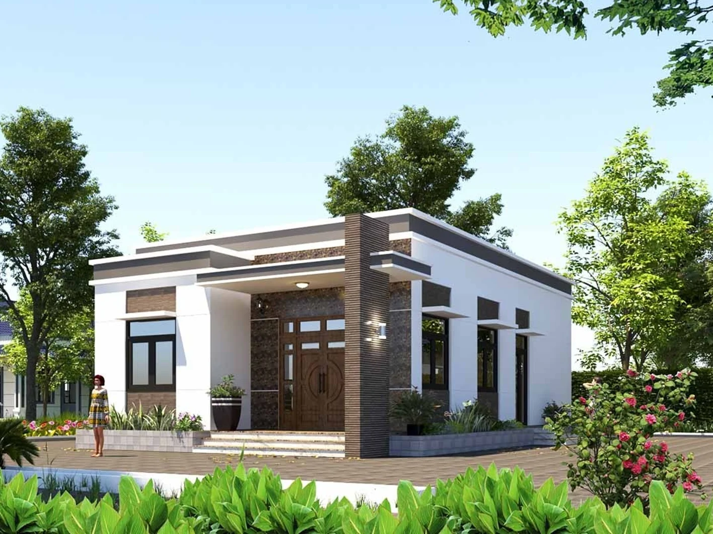Nhà vườn cấp 4
