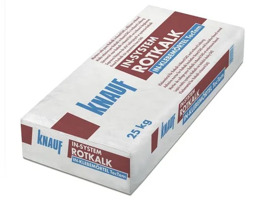 Knauf - Knauf Rotkalk in-Klebemörtel TecTem - Rotkalk in-Klebemörtel