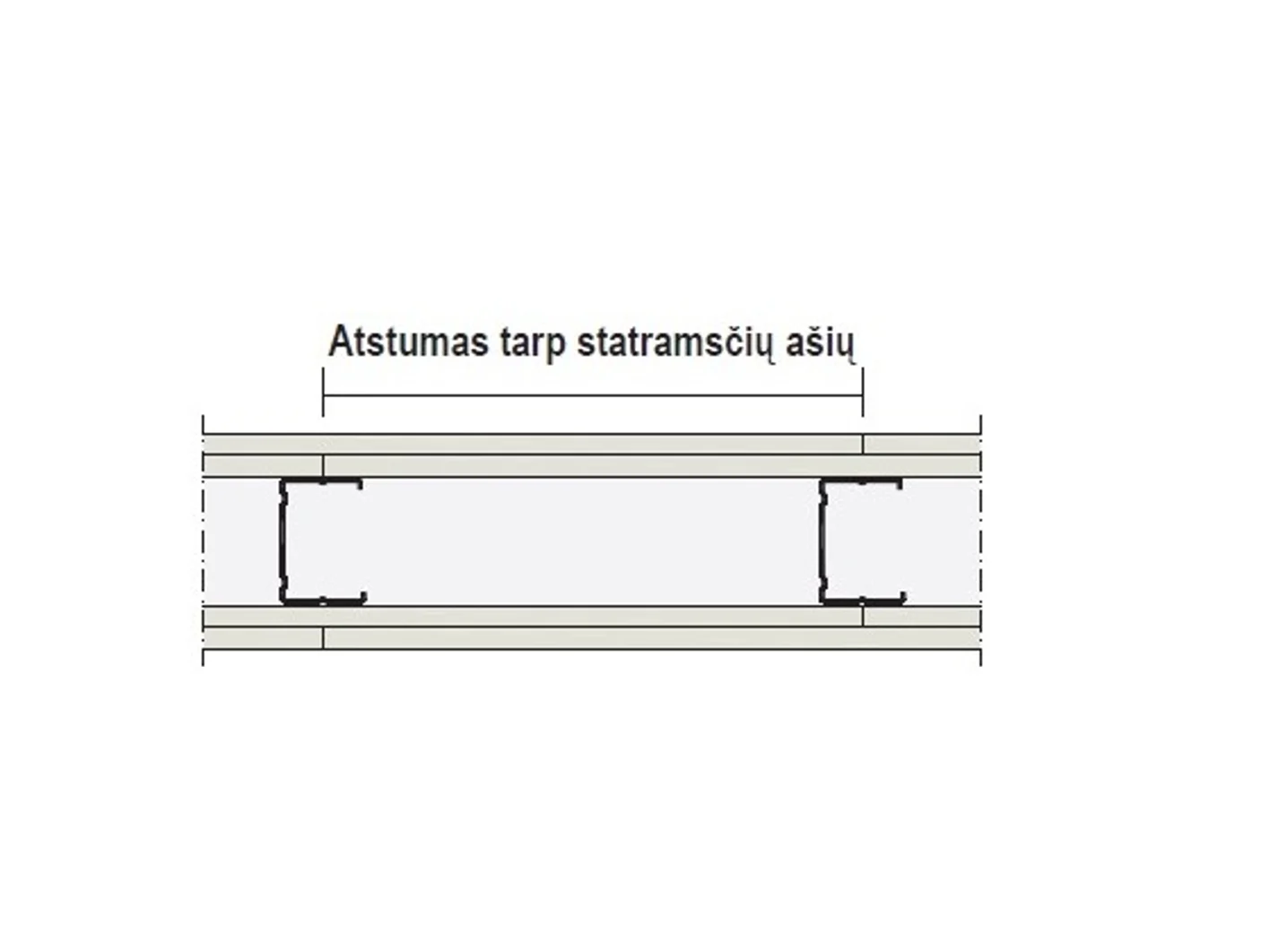 Gipskartonio plokščių pertvarų montavimas_Antro gipskartonio sluoksnio  montavimas-3