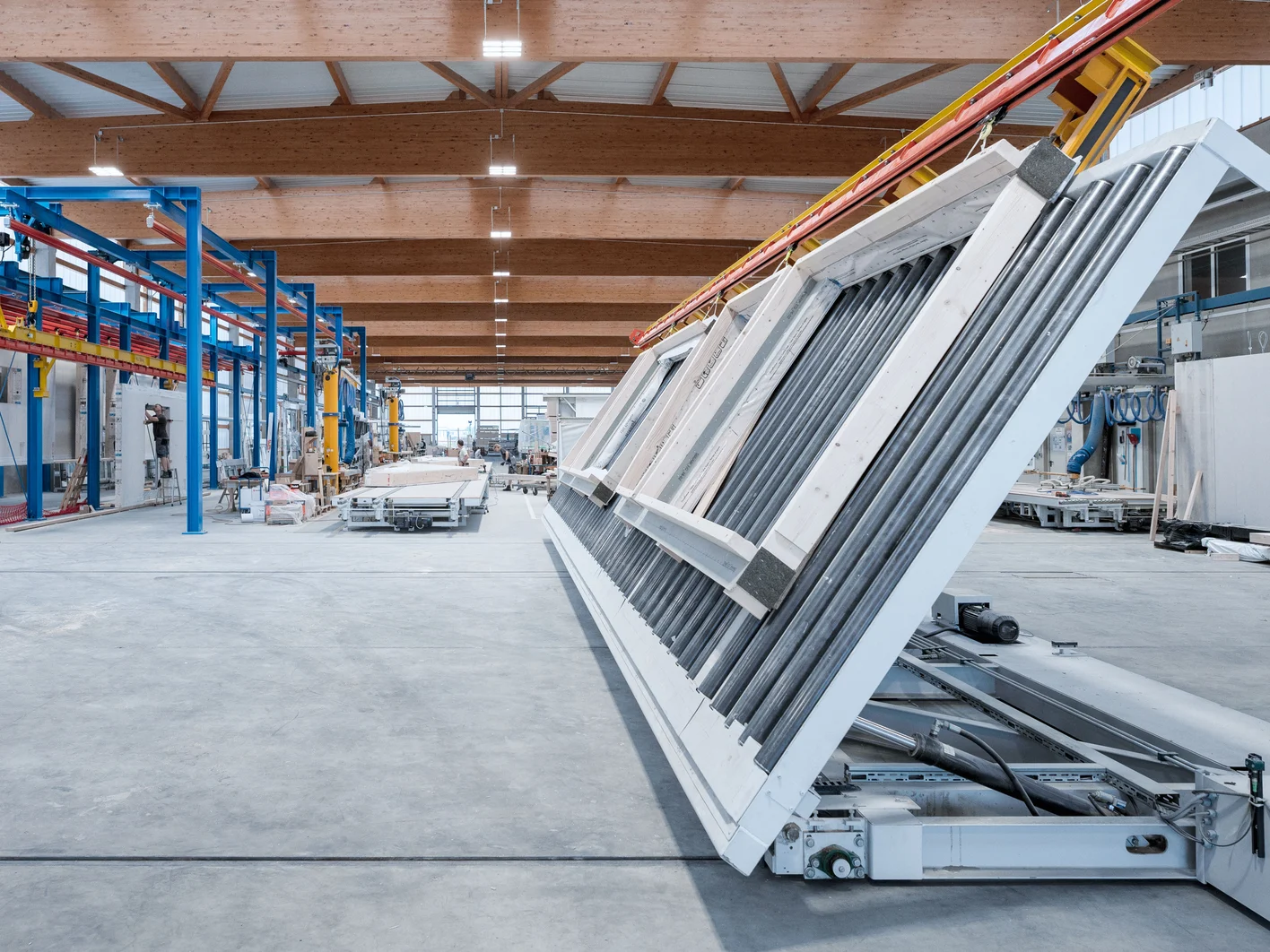 Knauf Elements Produktion Holztafelbau 4