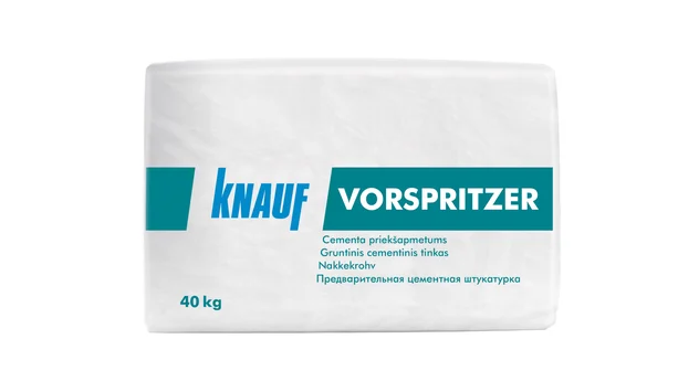 Knauf - Vorspritzer - Vorspritzer - Paruošiamasis cementinis tinkas