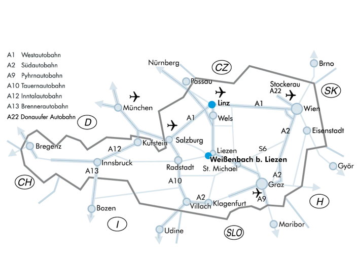 Anfahrtsplan Seminare