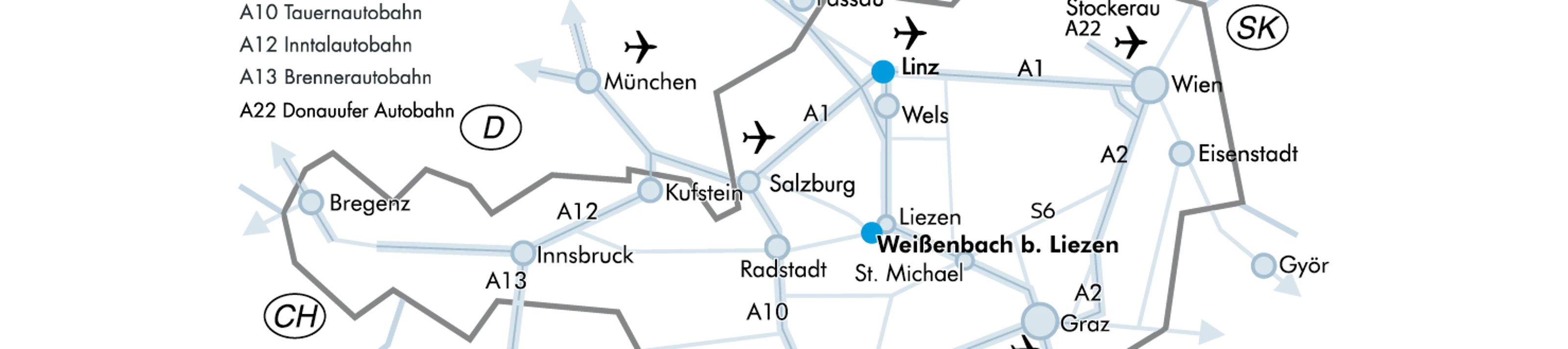 Anfahrtsplan Seminare