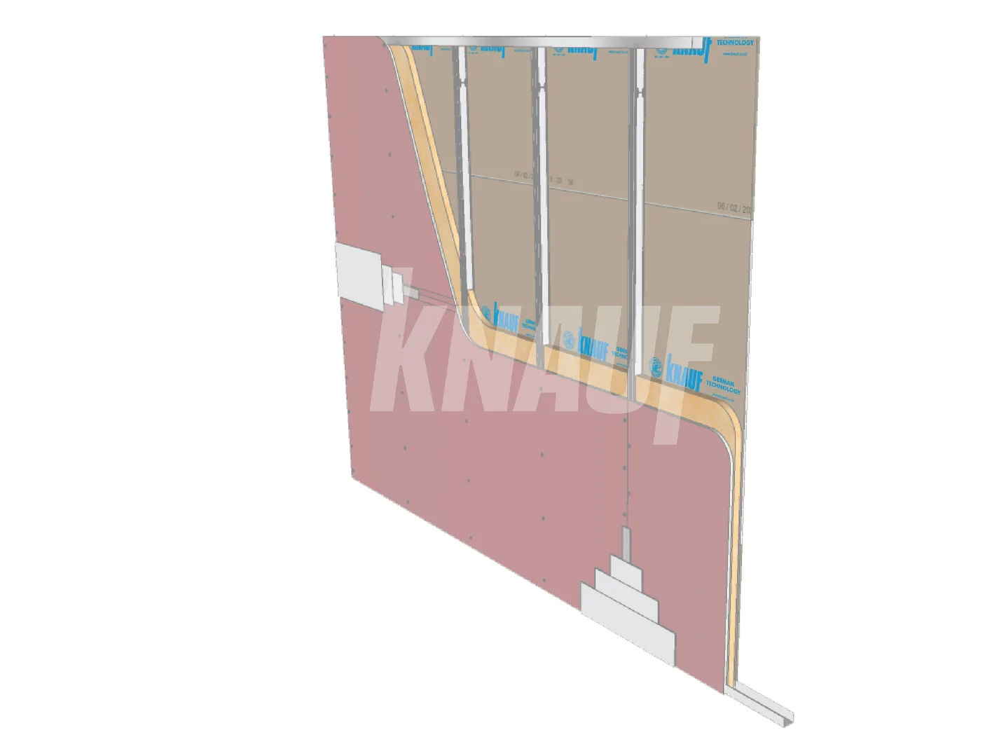 Knauf Partisi Tahan Api 1 Jam