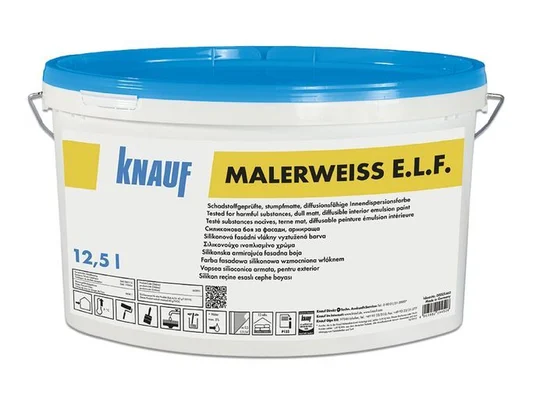 Knauf - Malerweiss E.L.F. - Malerweiss E.L.F. 12,5l