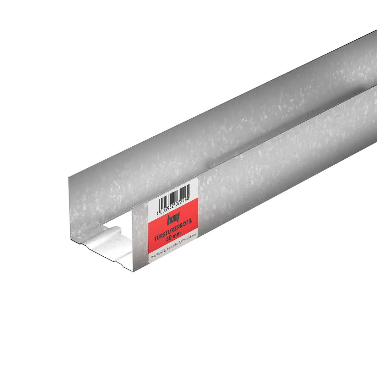 Knauf - Türsturzprofil für CW/UA  50 - 4003982072580_Tuersturzprofil_front_50x1600mm