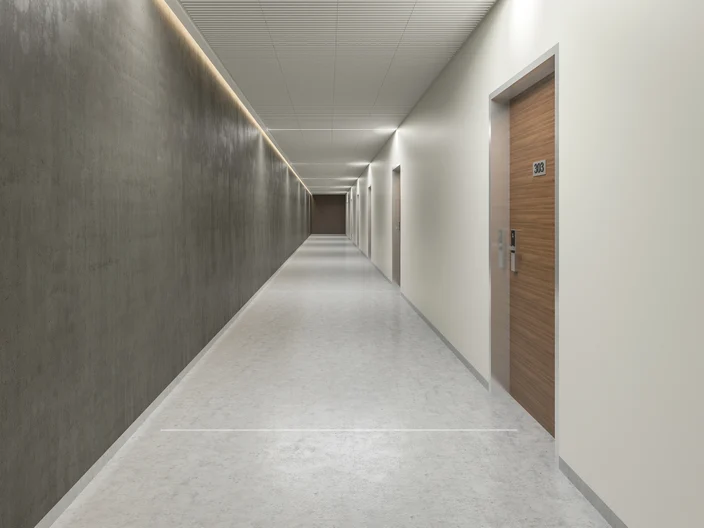 rold12 hotel corridor white white low