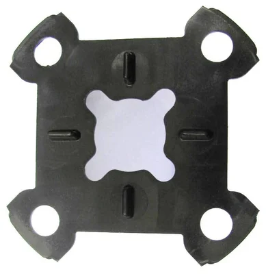 Knauf - Auflageplättchen 90 mit Noppen - GIFAfloor PE-Auflageplättchen M16/12 mit Noppen