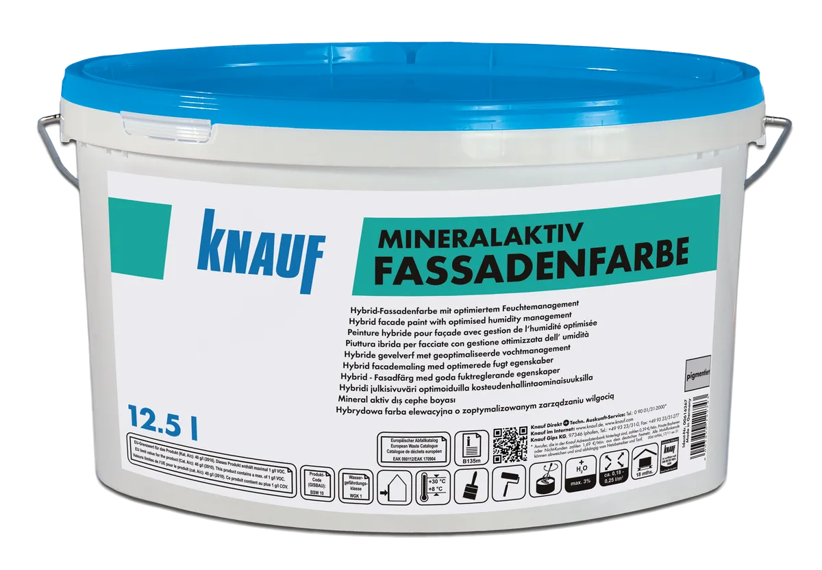 Knauf - MineralAktiv Fassadenfarbe - Mineral Aktiv