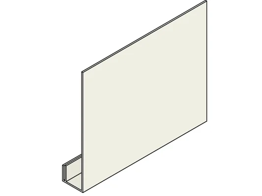 Knauf - Kantbeskyttelsesprofil PVC - Kantbeskyttelsesprofil PVC