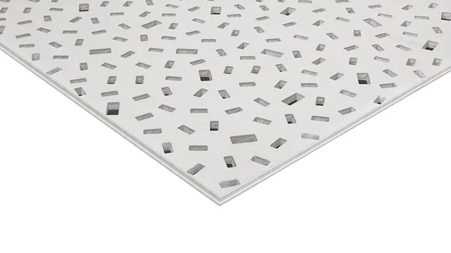 Knauf - Cleaneo UFF RE - Cleaneo UFF - Perforuota akustinė gipskartonio plokštė - 1
