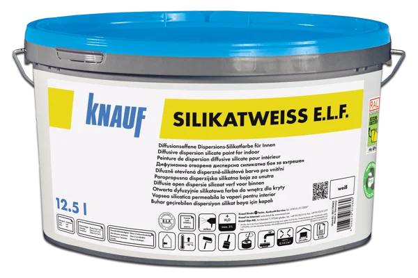 Knauf - Silikatweiss E.L.F. - Silikatweiss 12,5L