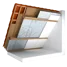 Knauf - Mineral Wool 34 Alu Plus (MW 34 Alu Plus) - Dakisolatie_MW-34-Alu-Plus