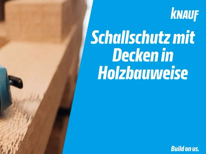 Holzbau Webinar: Schallschutz mit Decken in Holzbauweise
