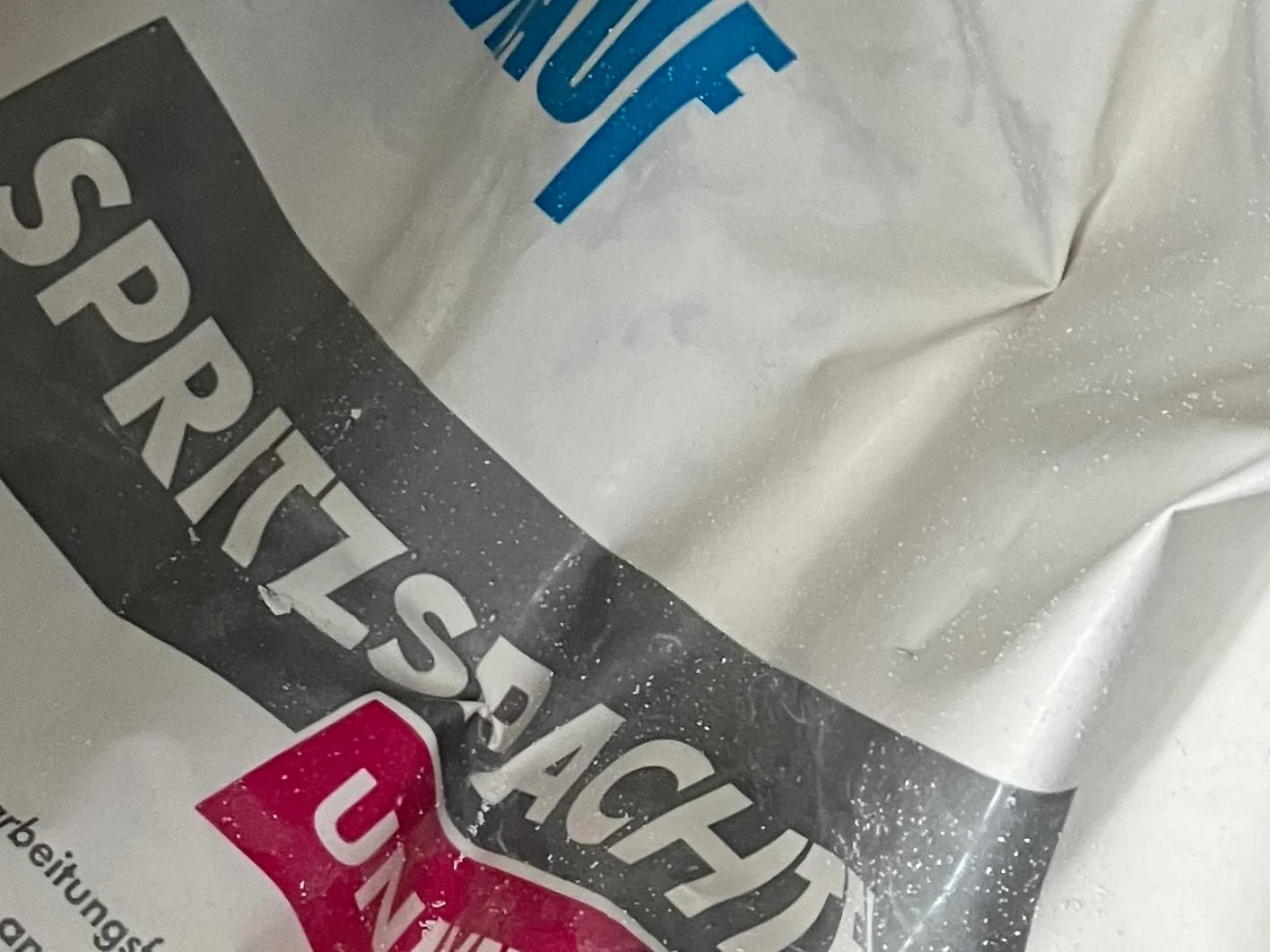 Baustelle Spritzspachtel MOZ