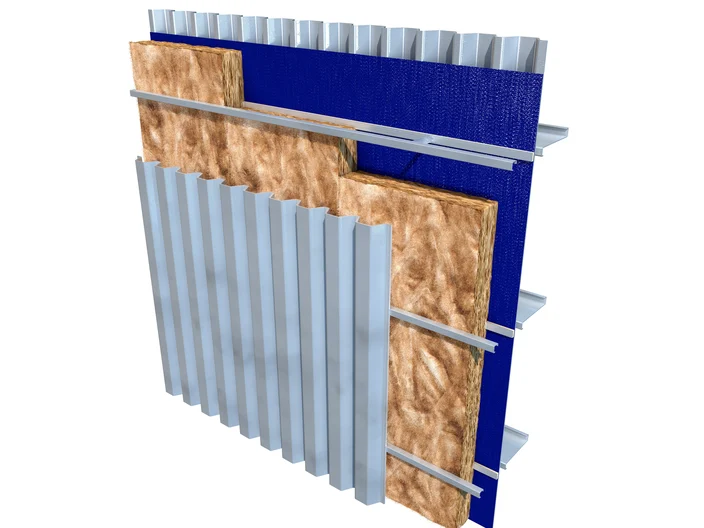 Knauf-Insulation-Built-up-metal-Wall-2