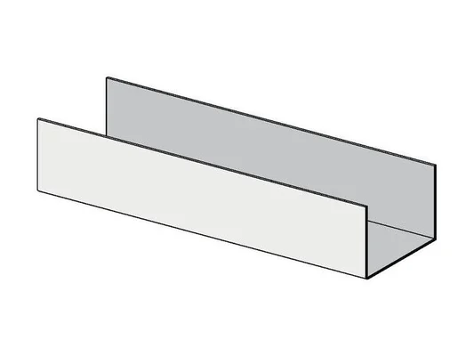 Knauf - UW-skinne, 125/40 - UW profil med høje flanger