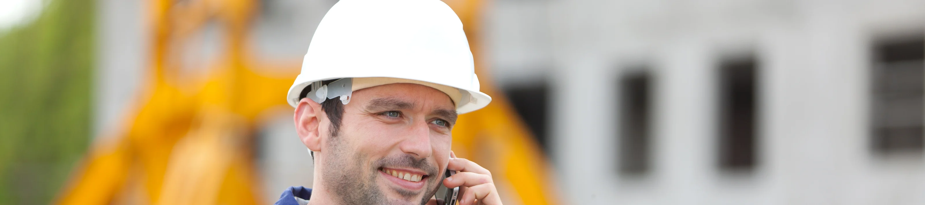 Worker on a construction site