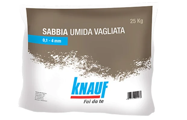 Knauf - Sabbia umida vagliata - Sabbia umida vagliata