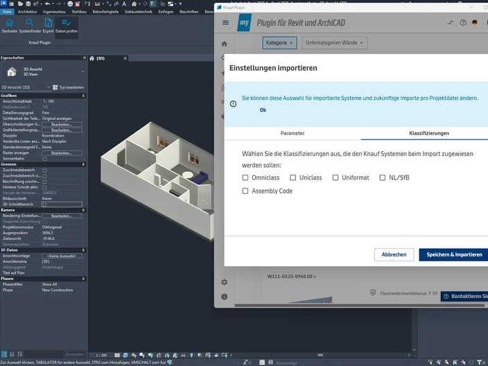 Classification Selection Systemfinder Plugin