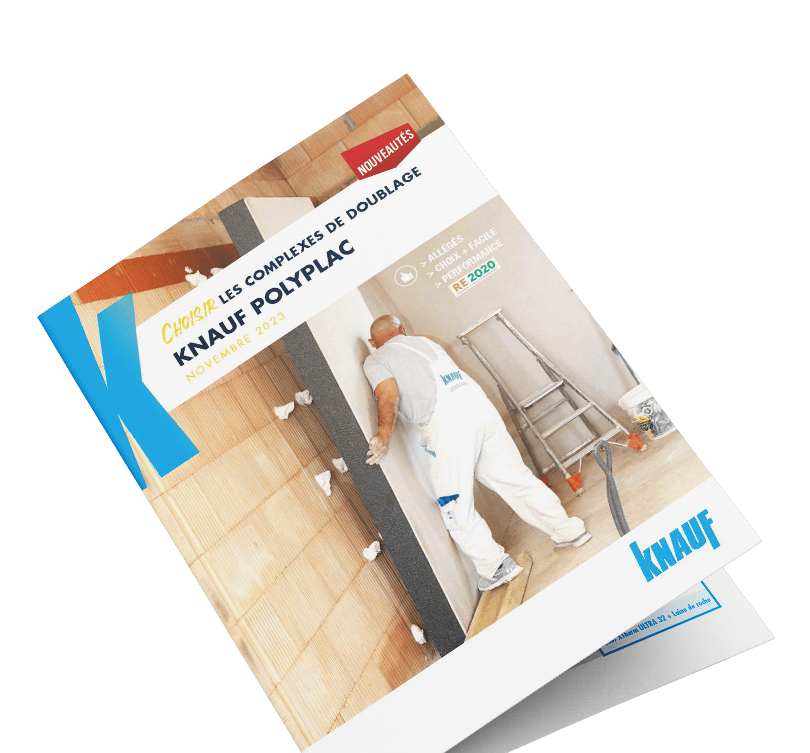 knauf brochure polyplac mockup