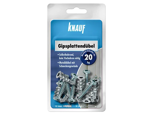 Knauf - Βίδα ανάρτησης φορτίων για γυψοσανίδα - 148351 ΒΙΔΑ ΑΝΑΡΤΗΣΗΣ ΦΟΡΤΙΩΝ ΓΙΑ ΓΥΨΟΣΑΝΙΔΑ